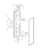 Freezer door parts