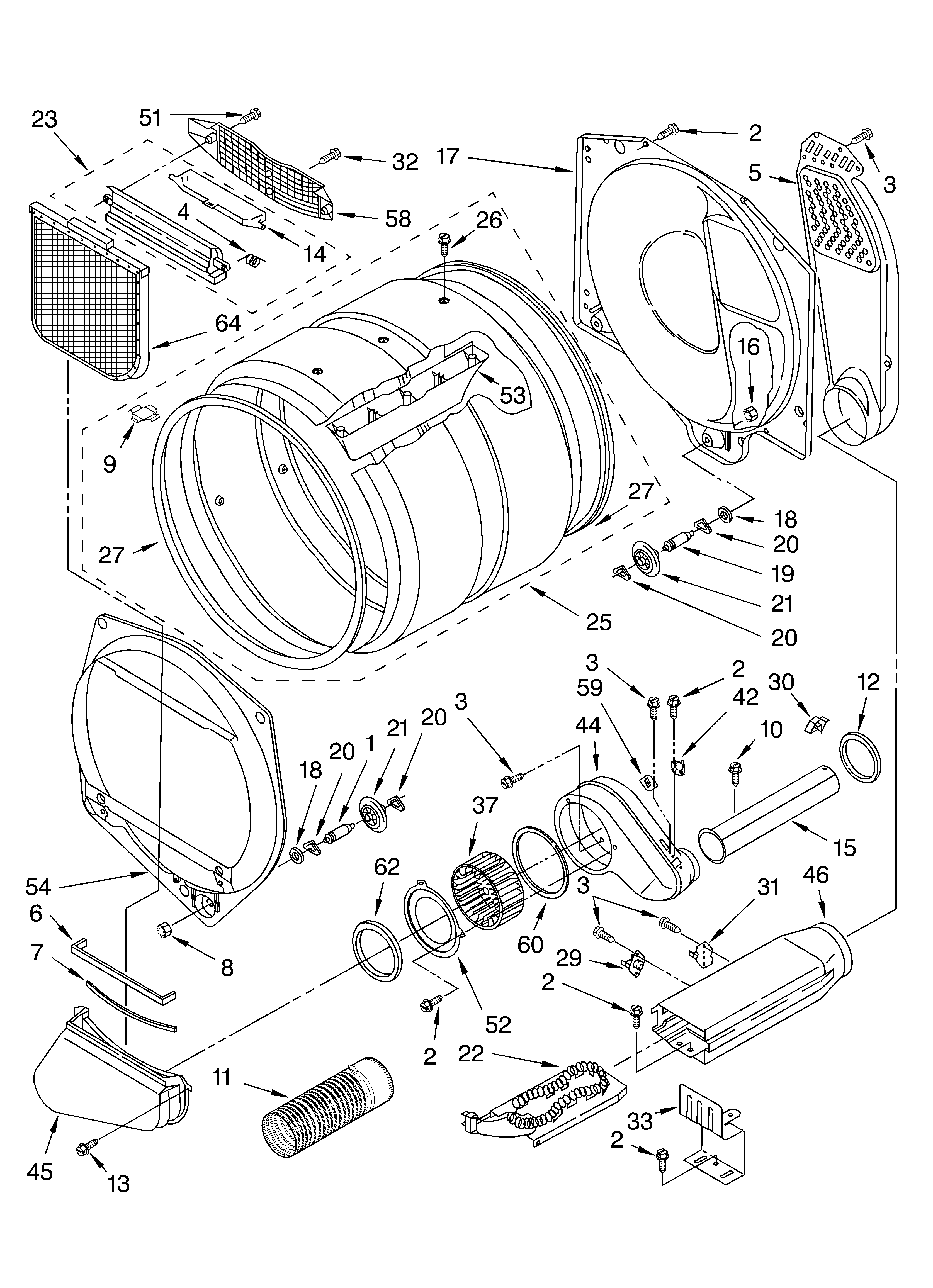 Bulkhead parts