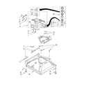 Whirlpool 7MLSQ8000JQ5 machine base parts diagram