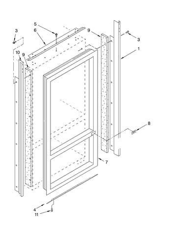 Cabinet and breaker trim parts