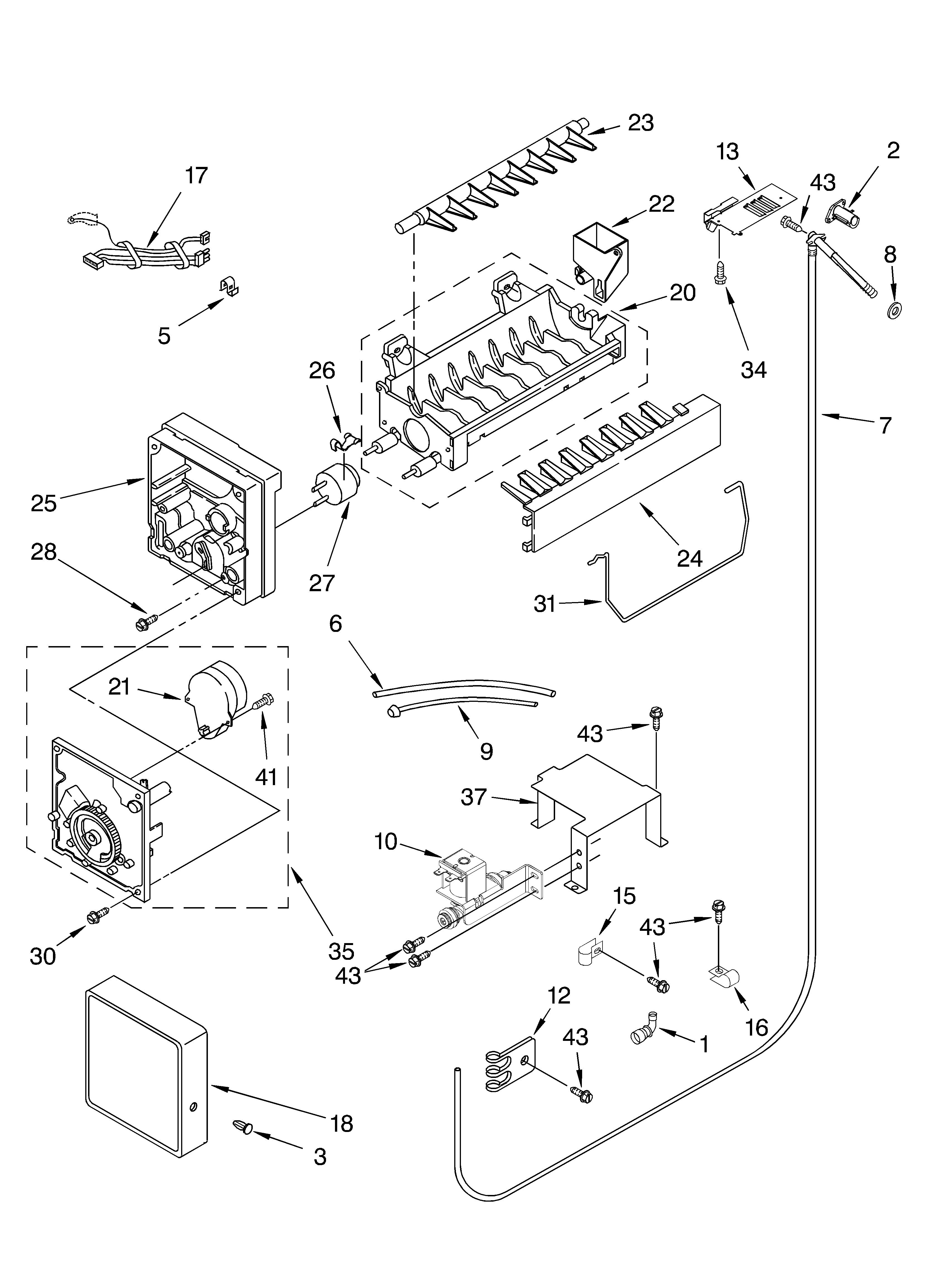 ICEMAKER PARTS