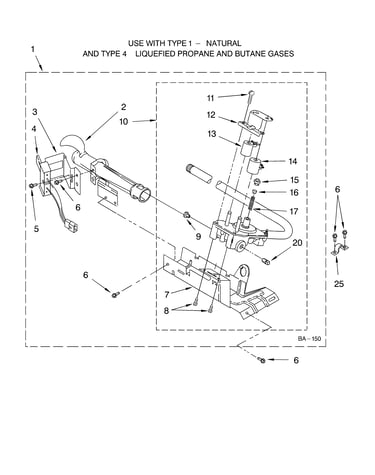 8318272 burner assembly