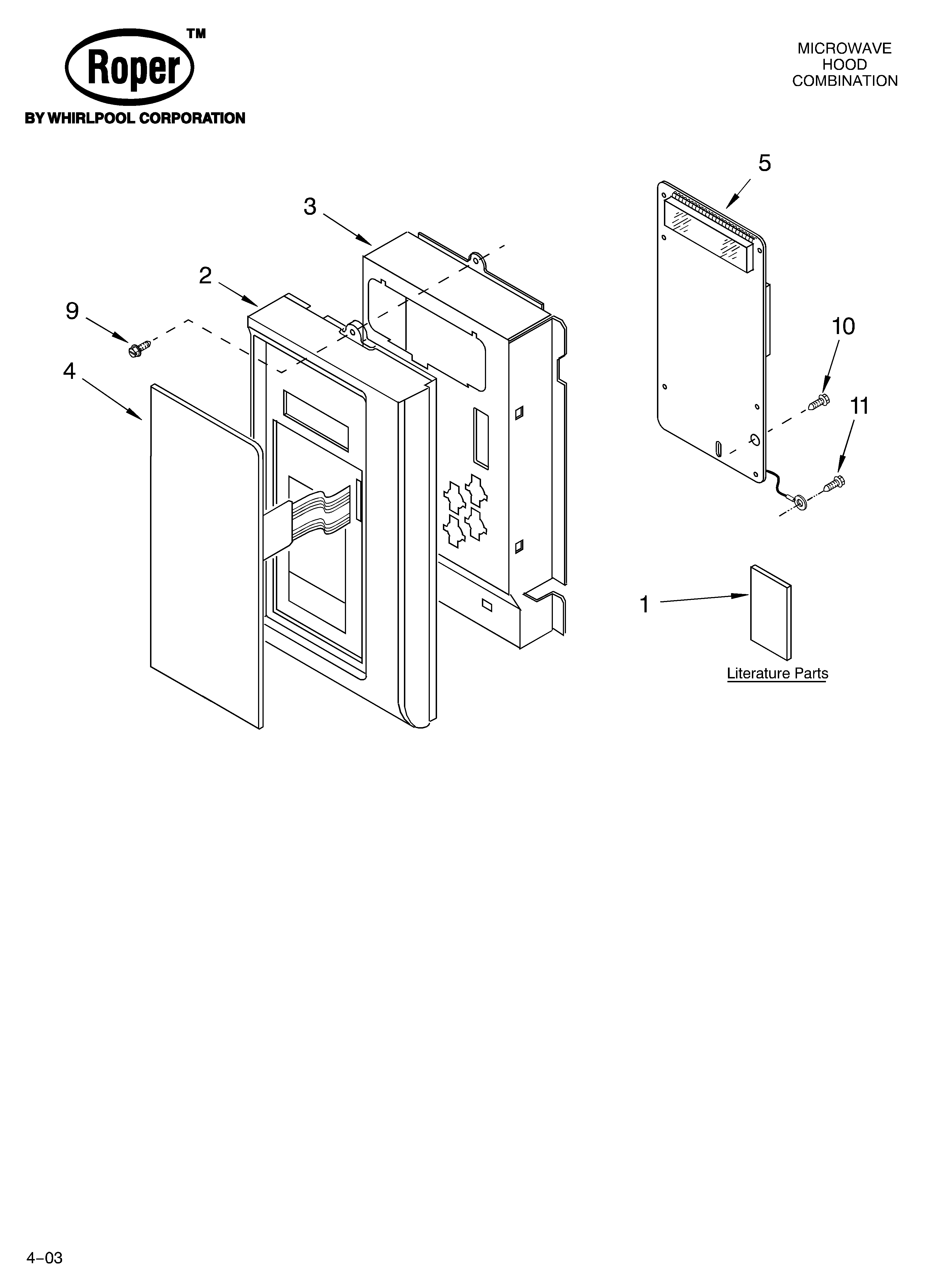 CONTROL PANEL PARTS