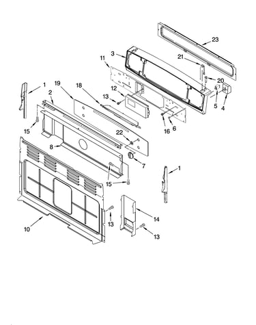 Control panel parts