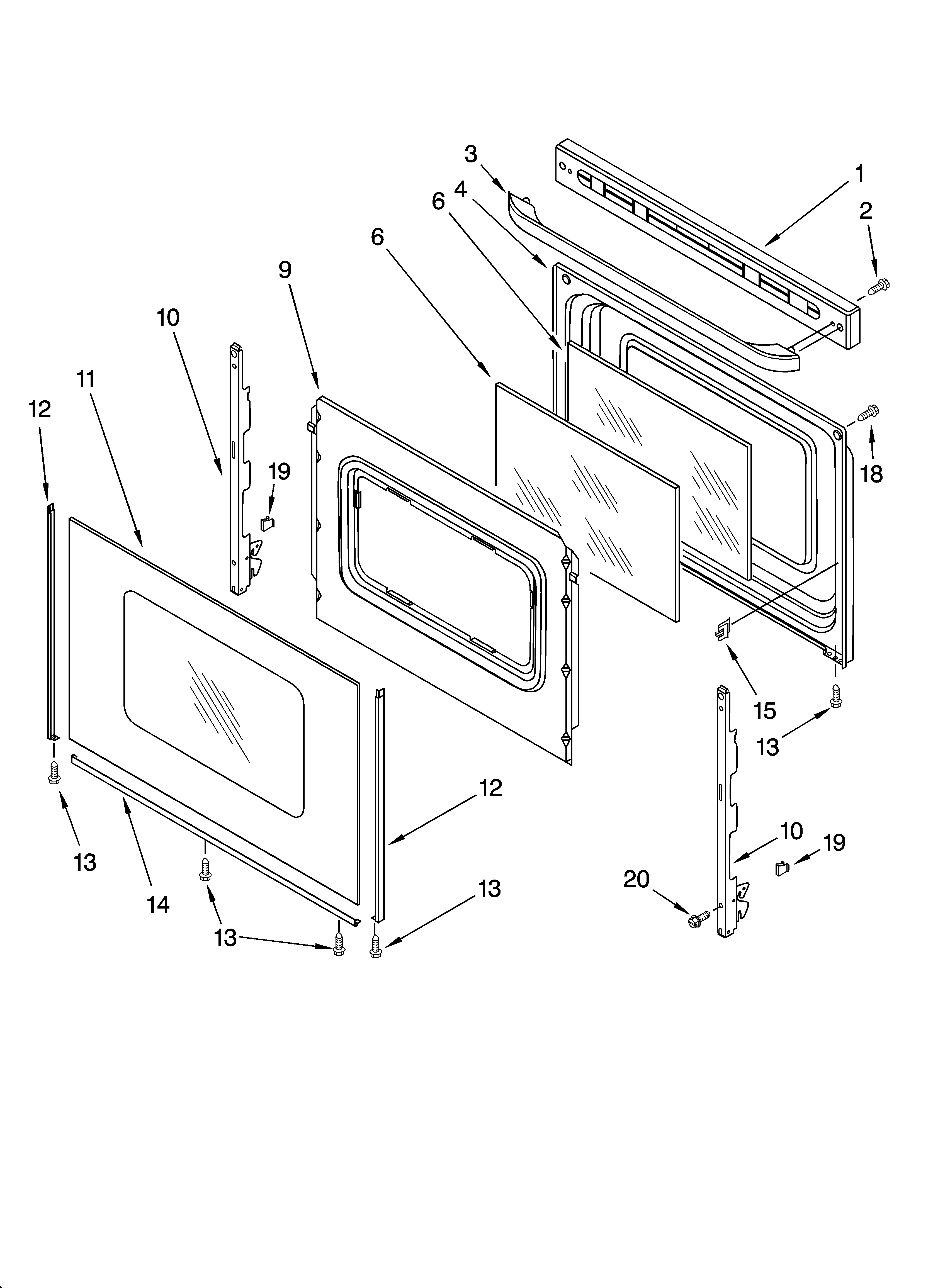 DOOR PARTS, MISCELLANEOUS PARTS