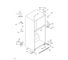 Whirlpool 8ET1WTKXKT05 cabinet parts diagram