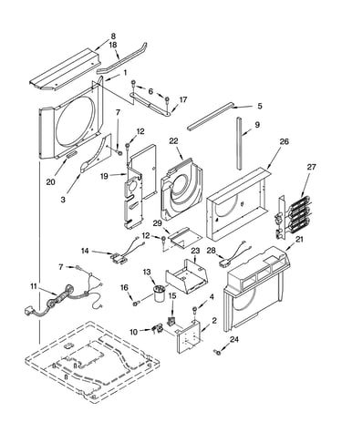 Airflow and control parts