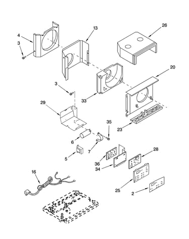 Air flow and control parts