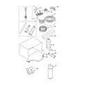 Whirlpool ACQ249XR0 optional  parts (not included) diagram