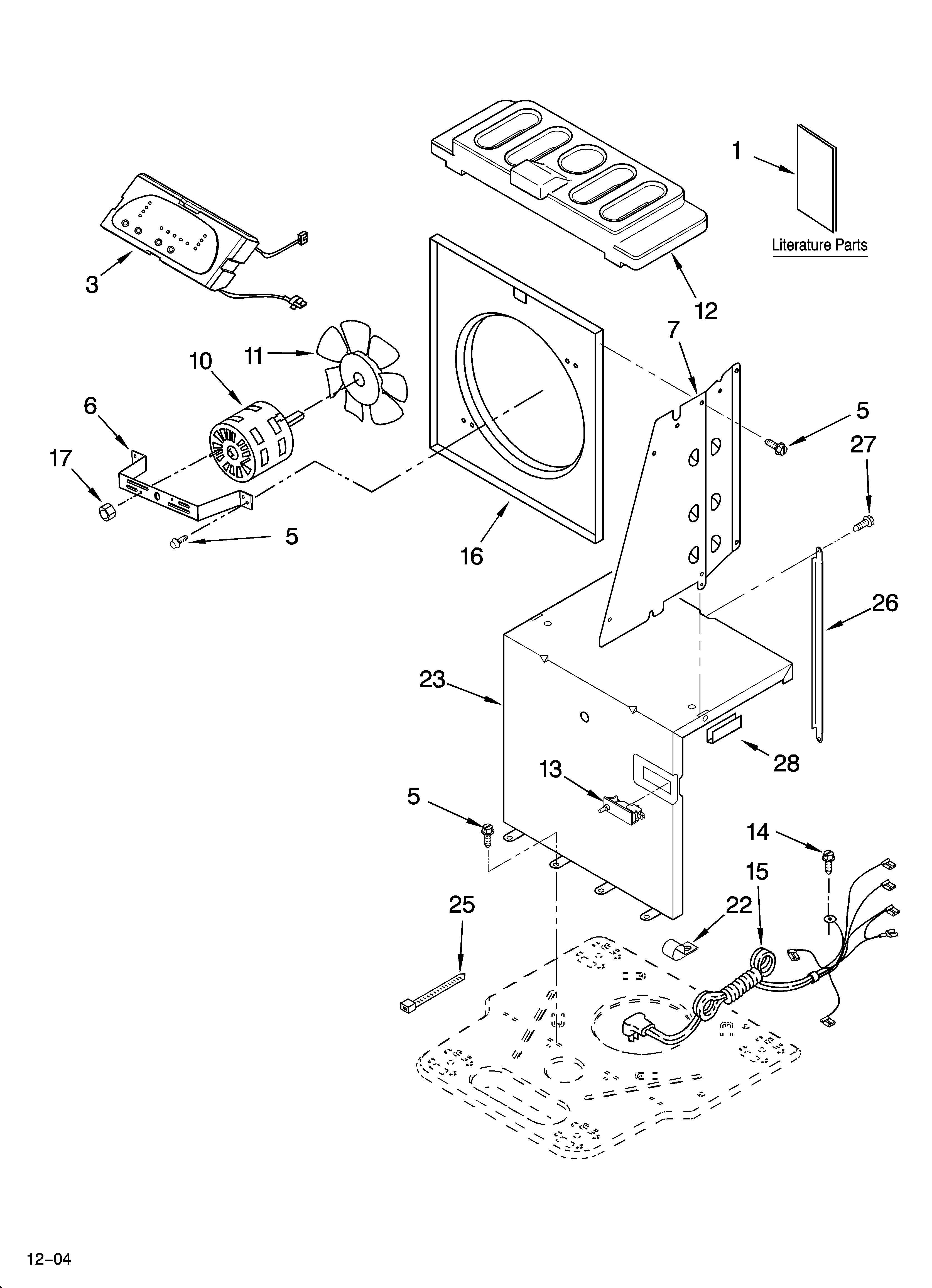 Air flow and control parts