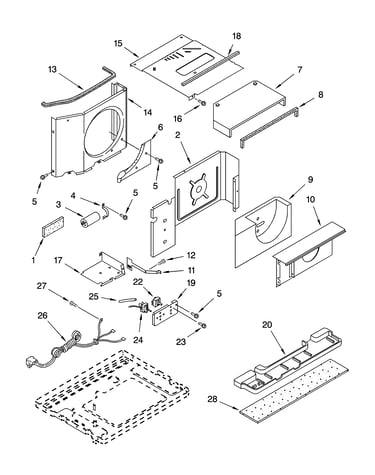Air flow and control parts