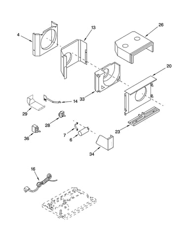 Air flow and control parts