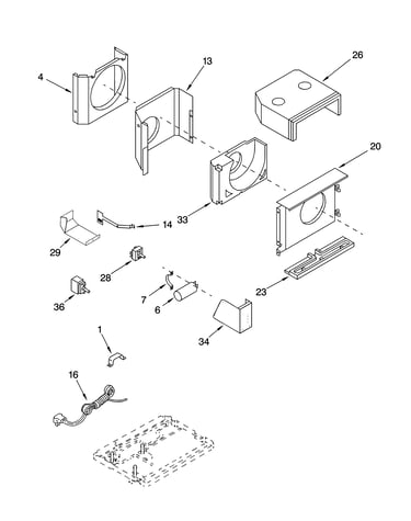 Air flow and control parts