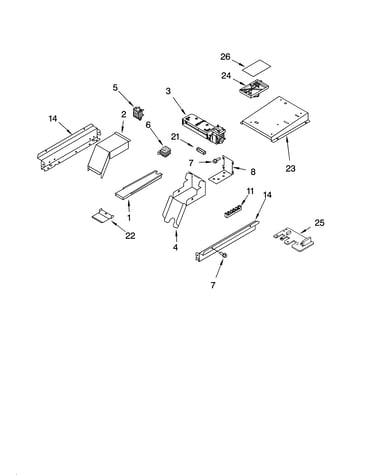 Top venting parts