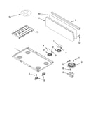 Cooktop parts