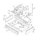 Burner box and manifold parts