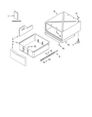 Pedestal parts (not included)
