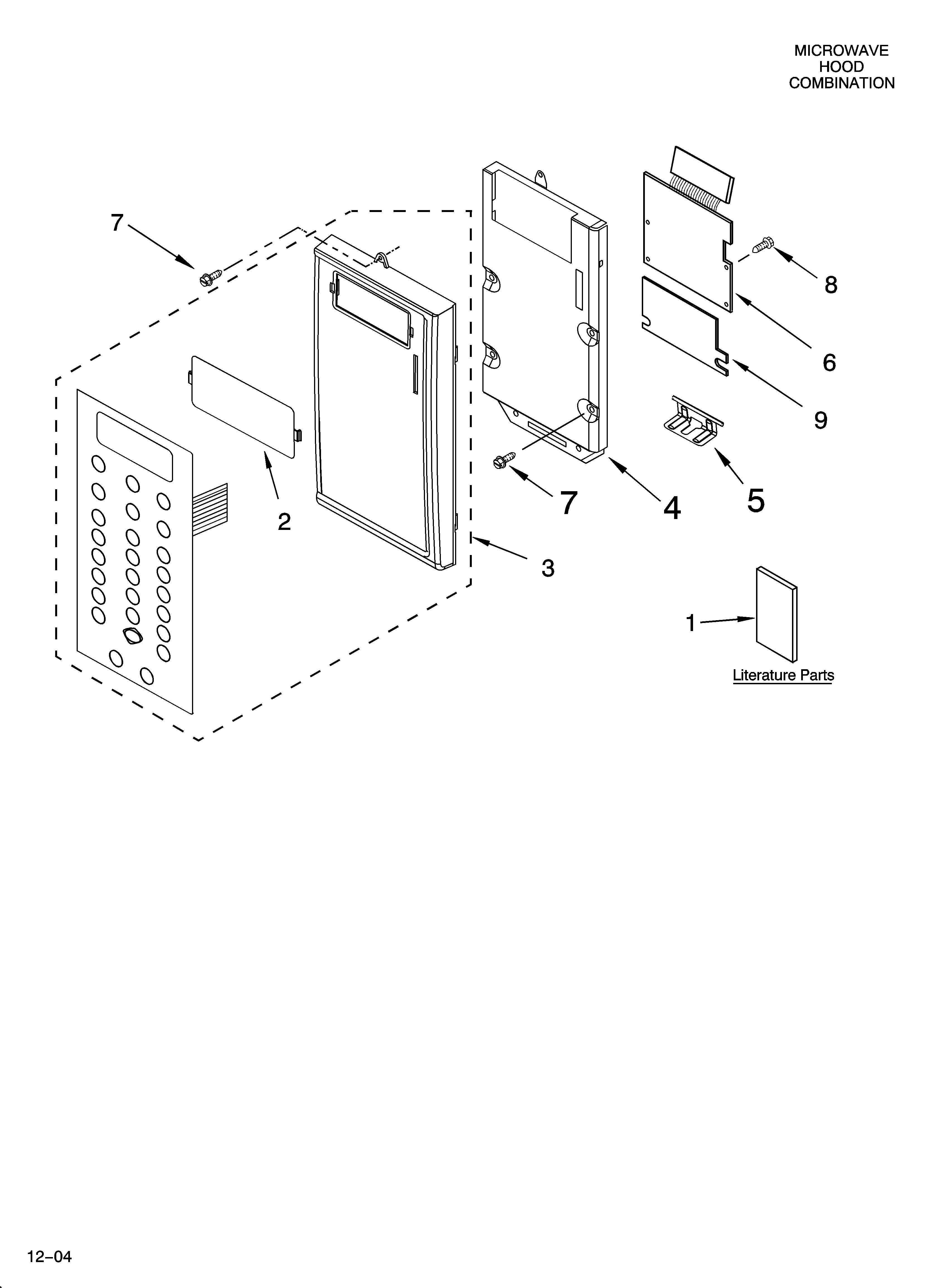 CONTROL PANEL PARTS