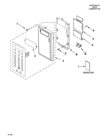 Control panel parts