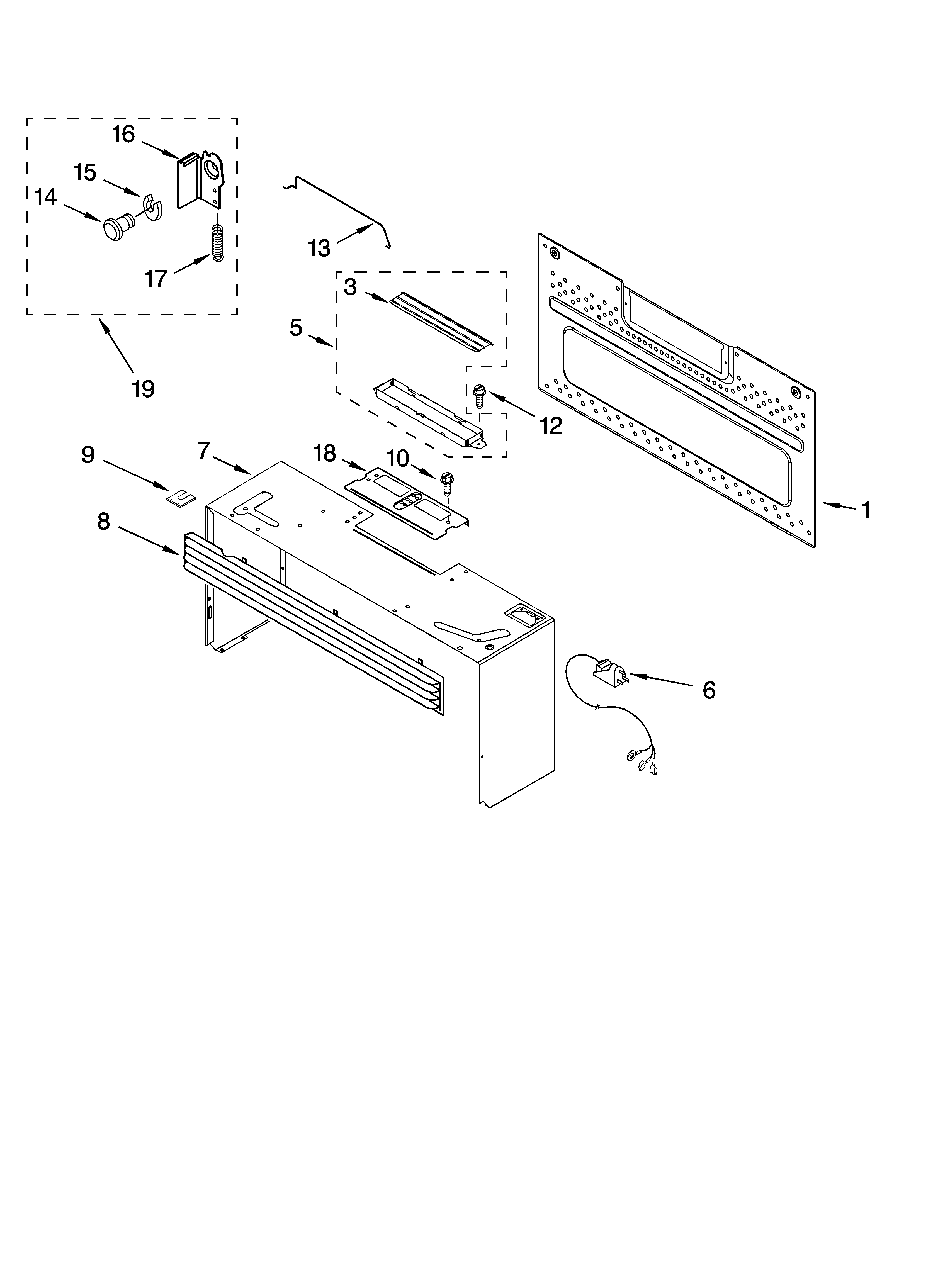 CABINET AND INSTALLATION PARTS