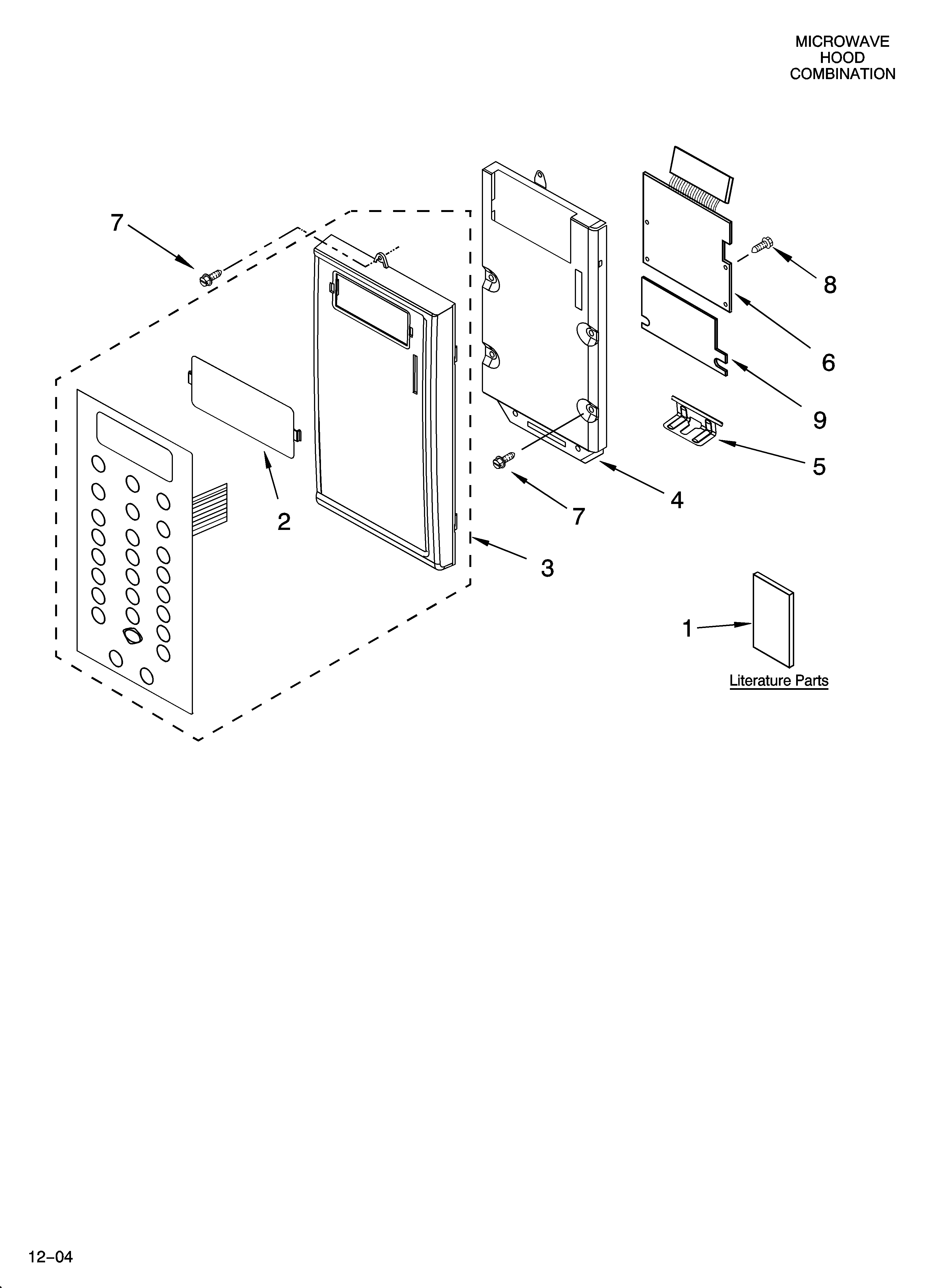 Control panel parts