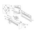 Cabinet and installation parts
