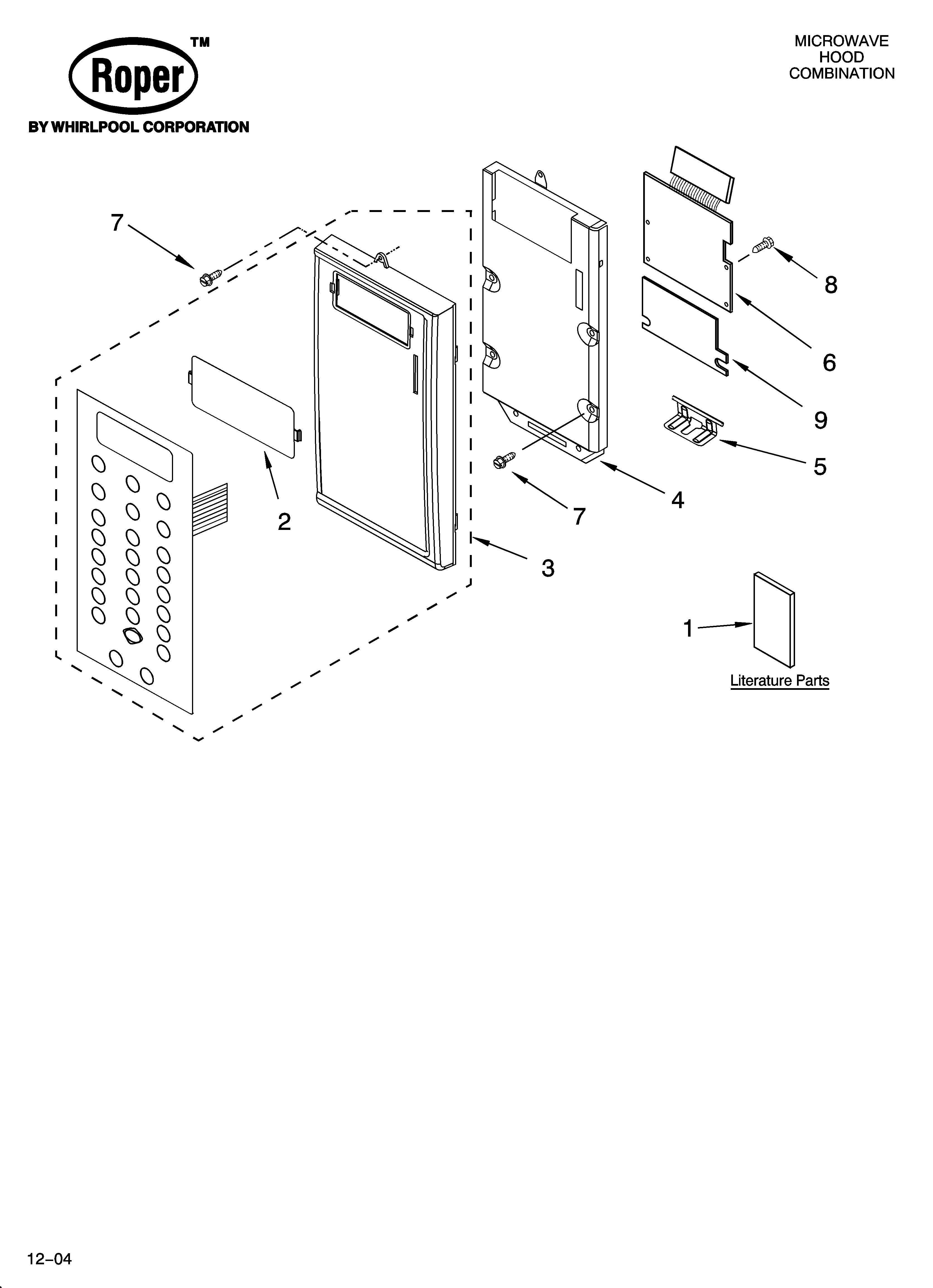 Control panel parts