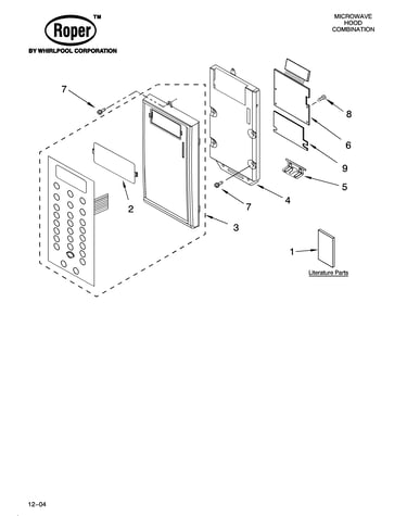 Control panel parts