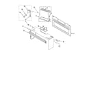 Roper MHE14XMQ1 cabinet and installation parts diagram