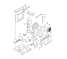 Whirlpool ACE184XR0 airflow and control parts diagram