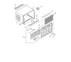 Whirlpool ACE184XR0 cabinet parts diagram