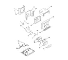 Whirlpool ACQ052PP0 air flow and control parts diagram