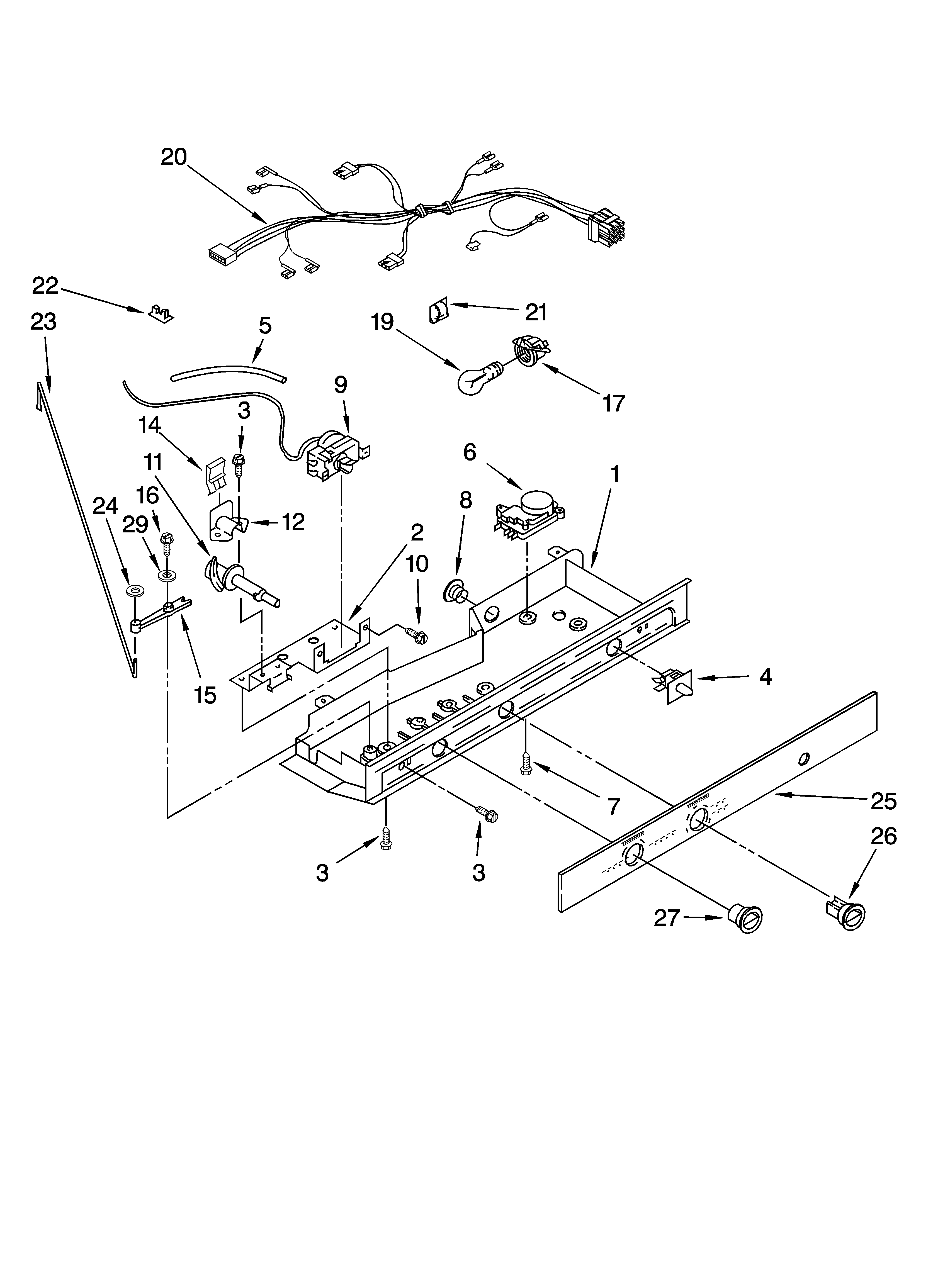 Control parts, optional parts