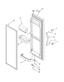 Refrigerator door parts