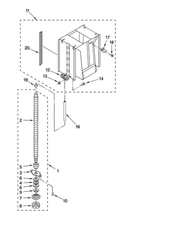 Powerscrew and ram parts