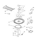 Magnetron and turntable parts