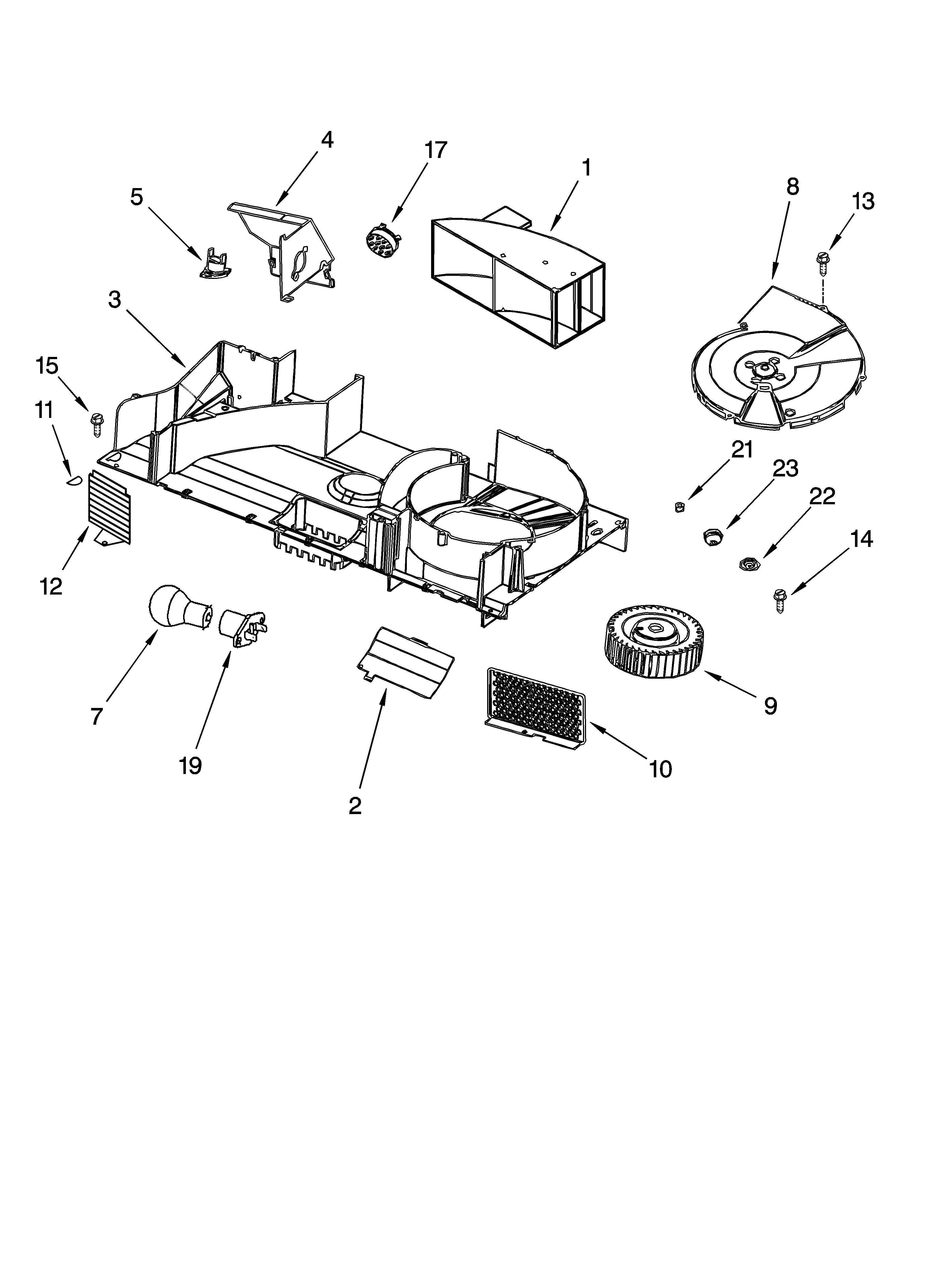 Air flow parts