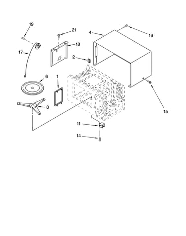 Oven cavity parts