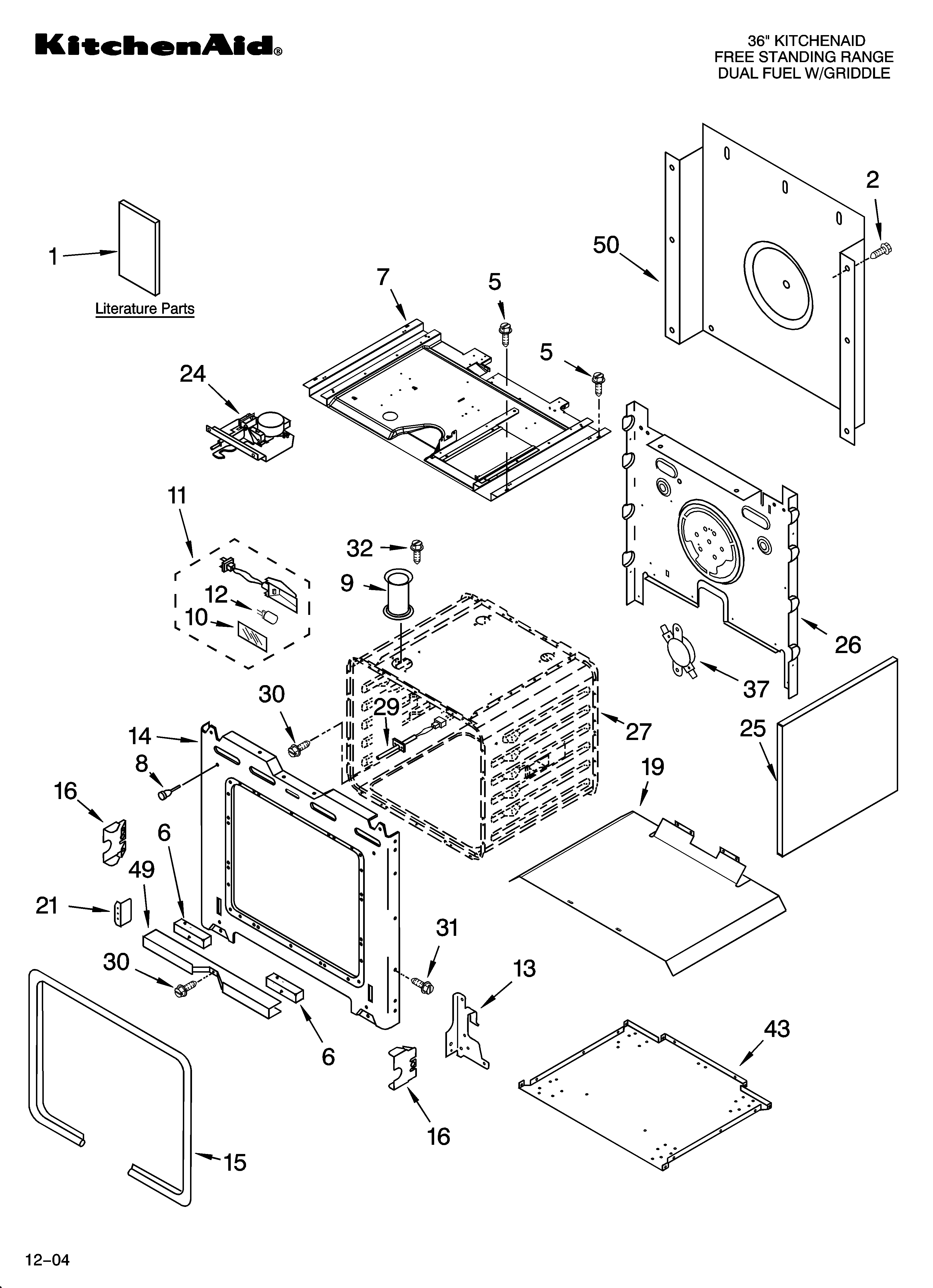Oven parts