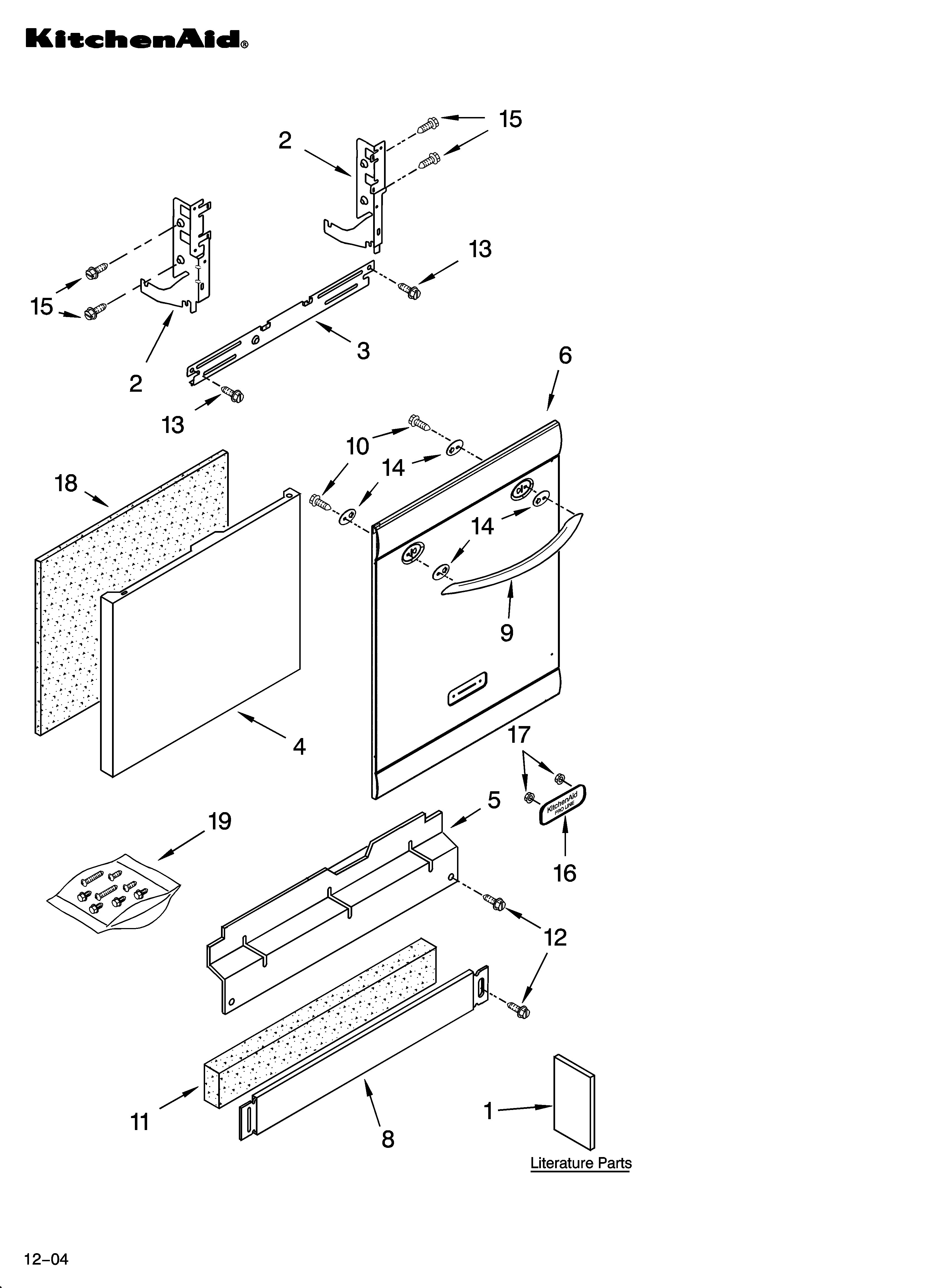 Door and panel parts