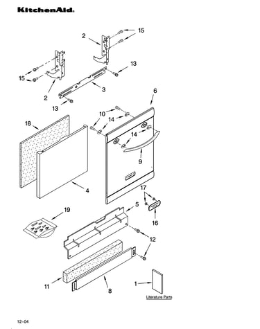 Door and panel parts