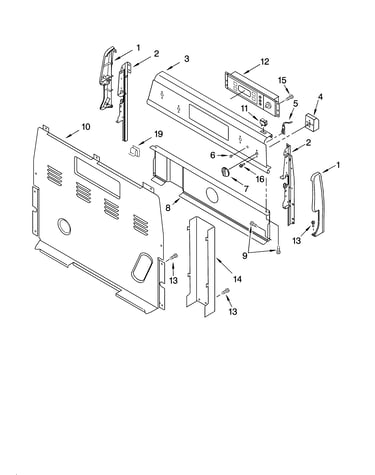 Control panel parts