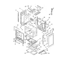 Whirlpool SF368LEPB1 chassis parts diagram