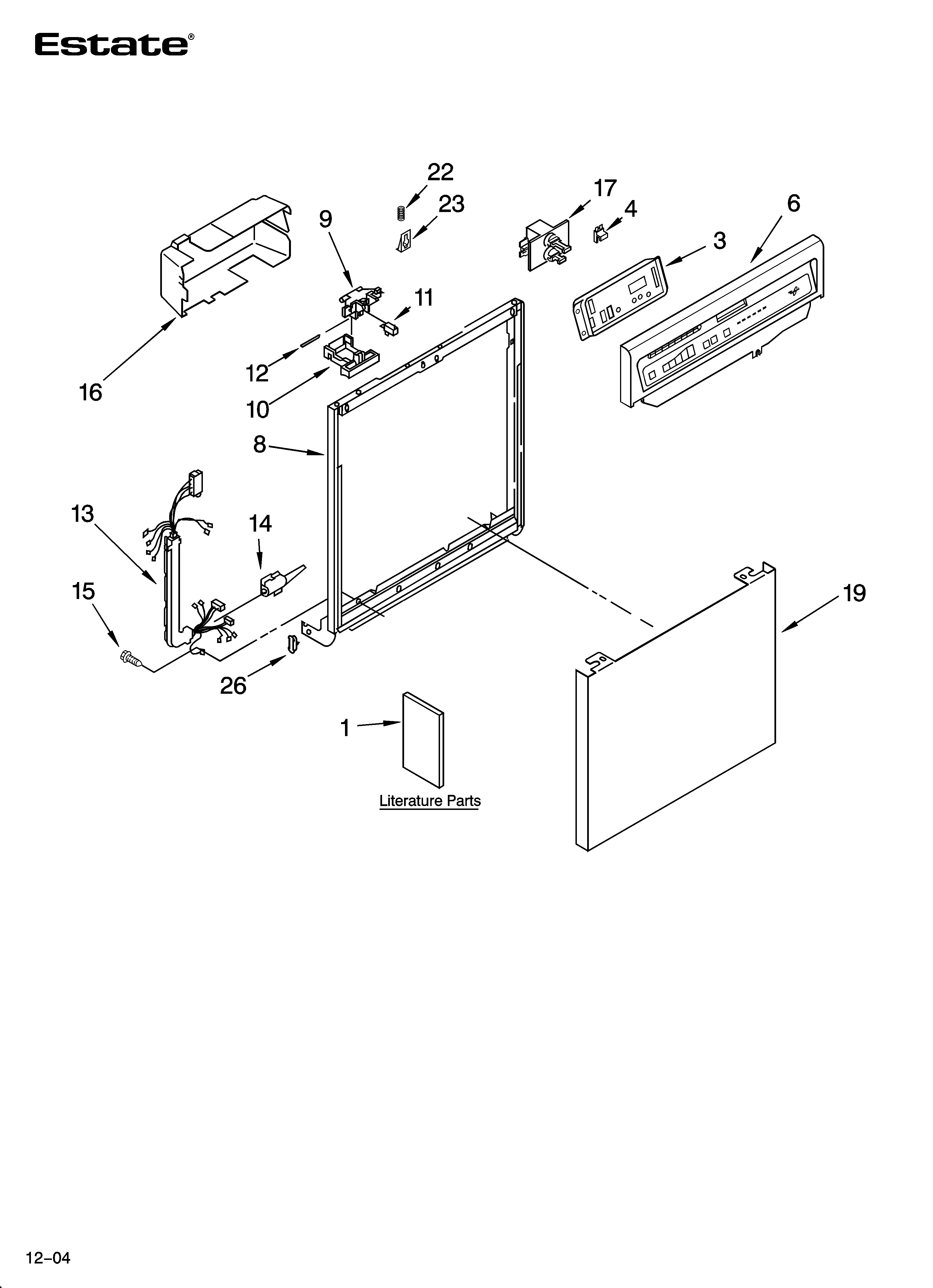Frame and console parts