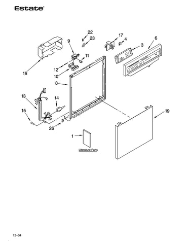 Frame and console parts