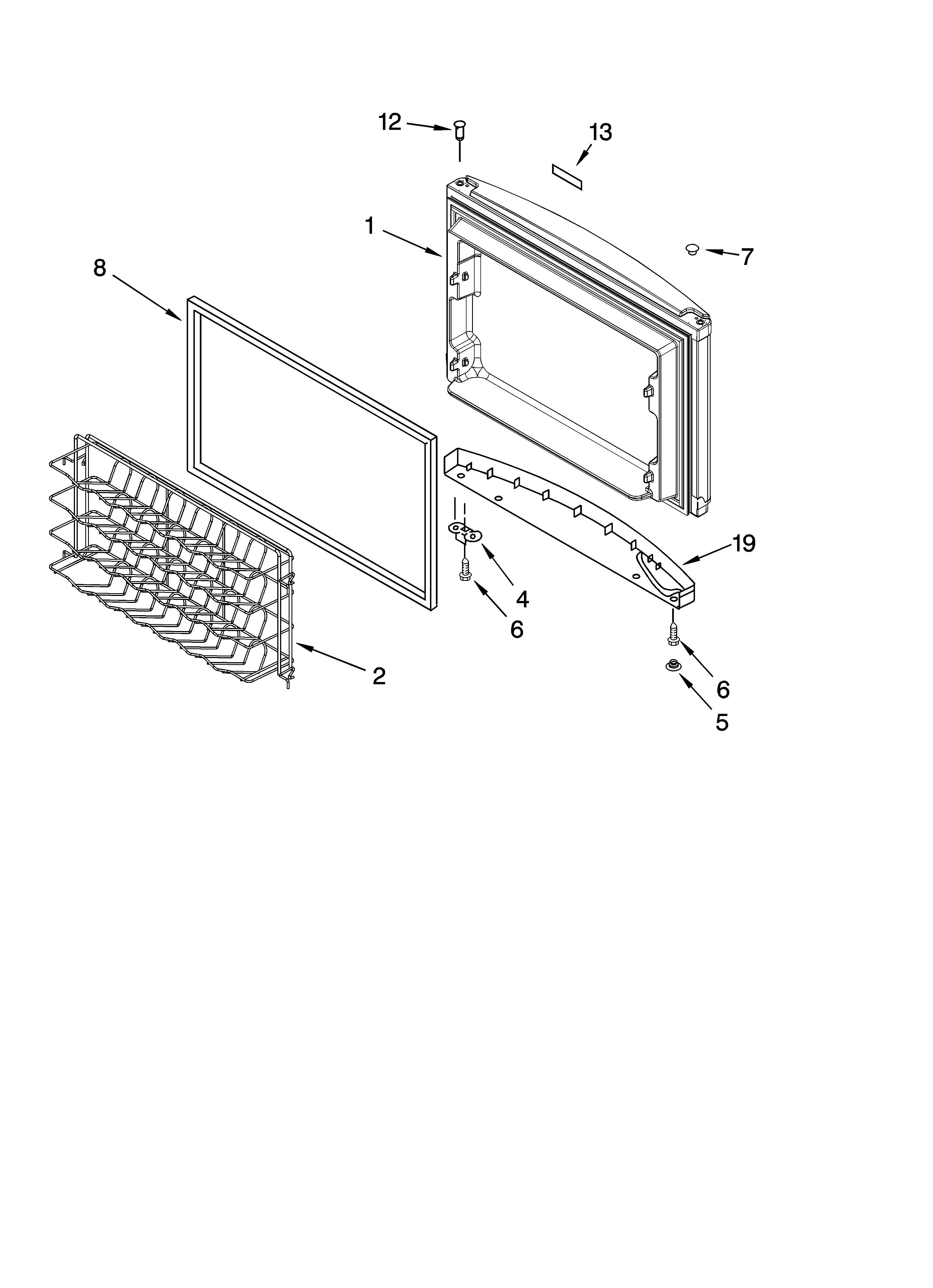 TOP DOOR PARTS, OPTIONAL PARTS