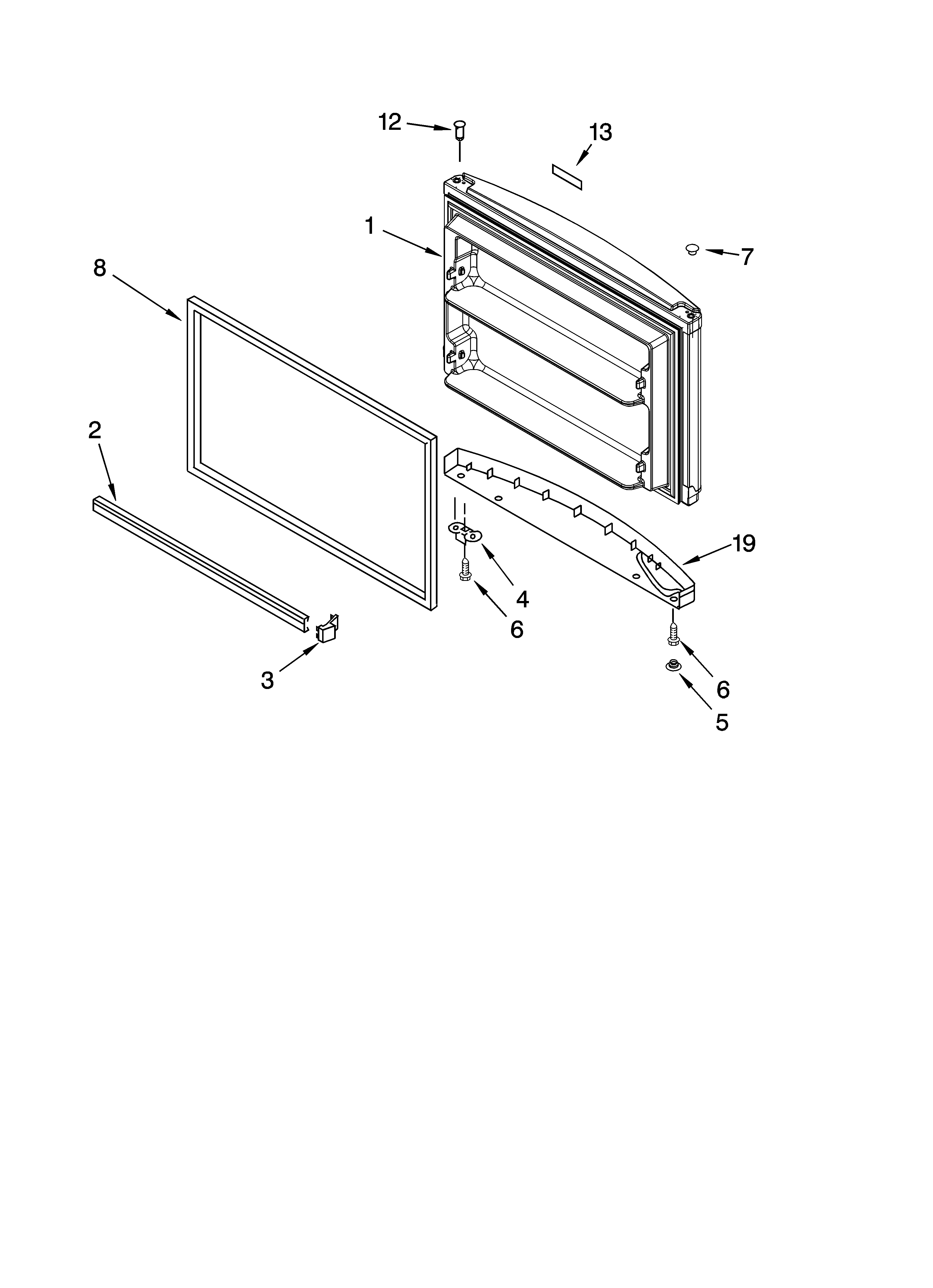 Top door parts