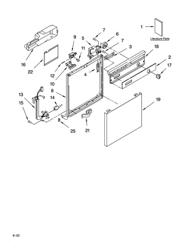 Frame and console parts