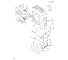 Whirlpool AD50DSR1 air flow and control parts diagram