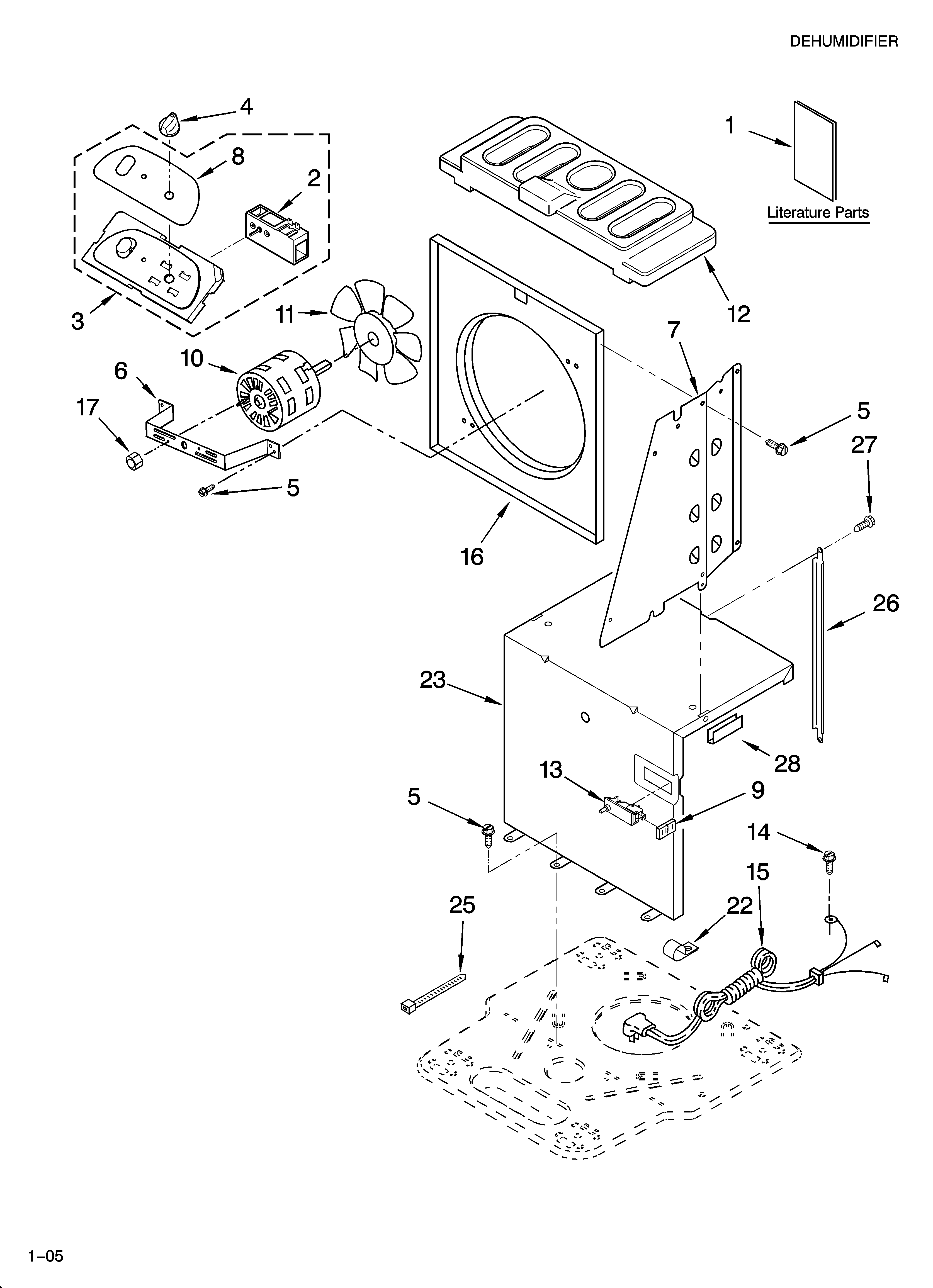Air flow and control parts